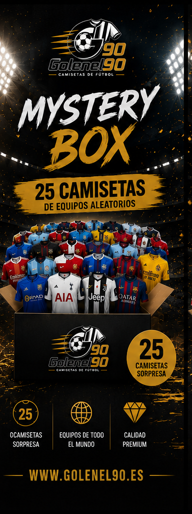 MISTERY BOX 25 CAMISETAS