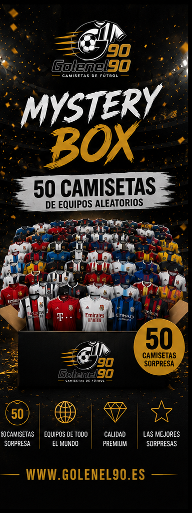 MISTERY BOX 50 CAMISETAS