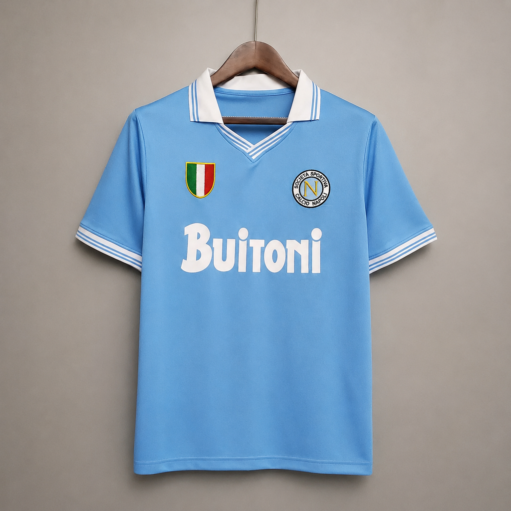 Camiseta Napoli Retro 86/87